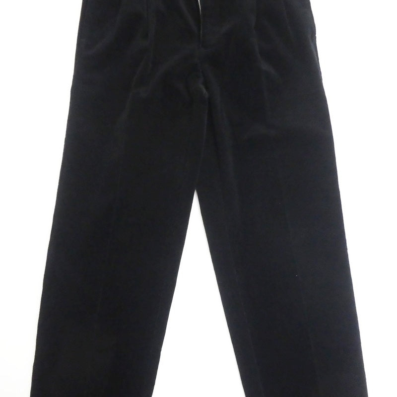 【中古】CHAPS RALPHLAUREN | チャプスラルフローレン ツータック パンツ 1535-4415 ブラック