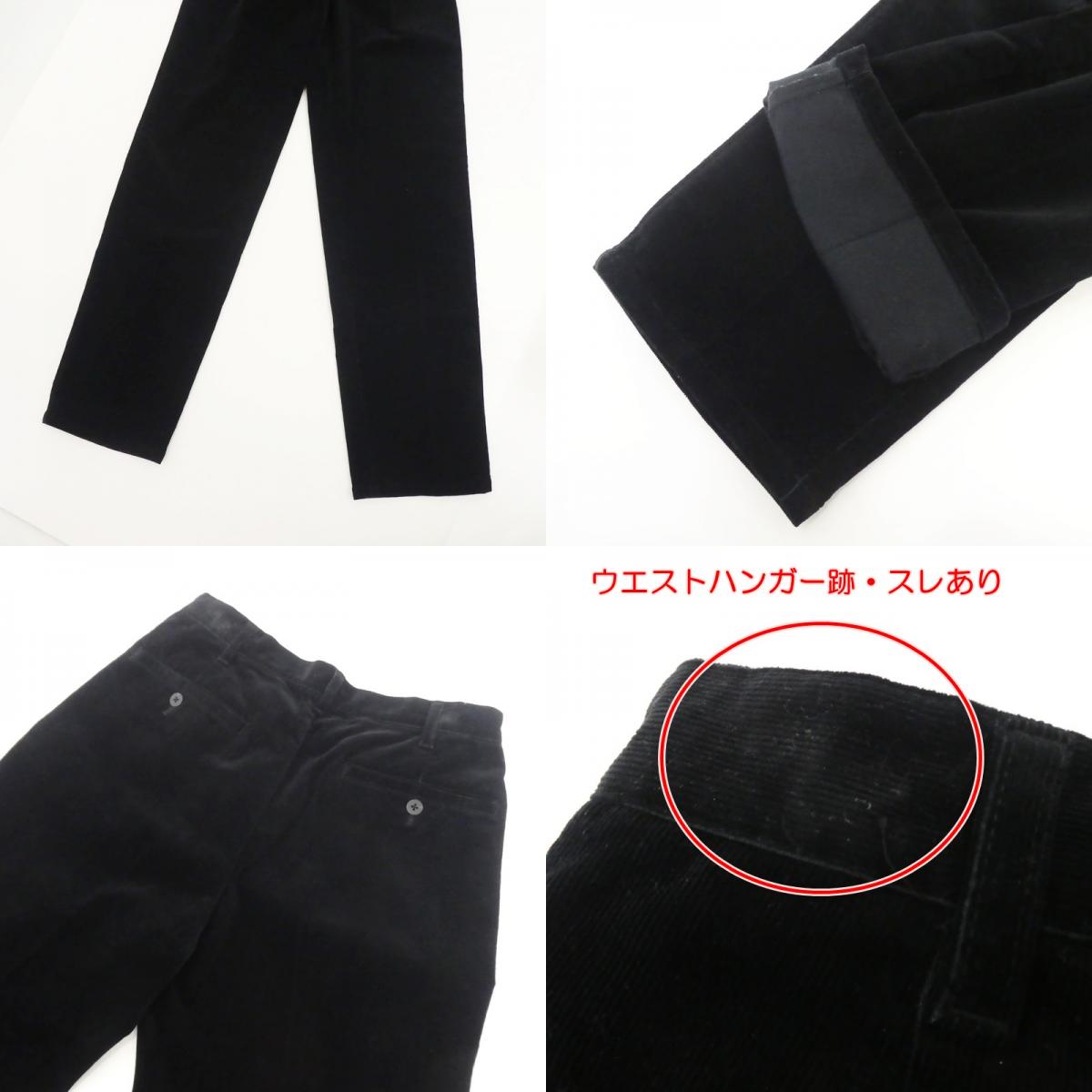 【中古】CHAPS RALPHLAUREN | チャプスラルフローレン ツータック パンツ 1535-4415 ブラック