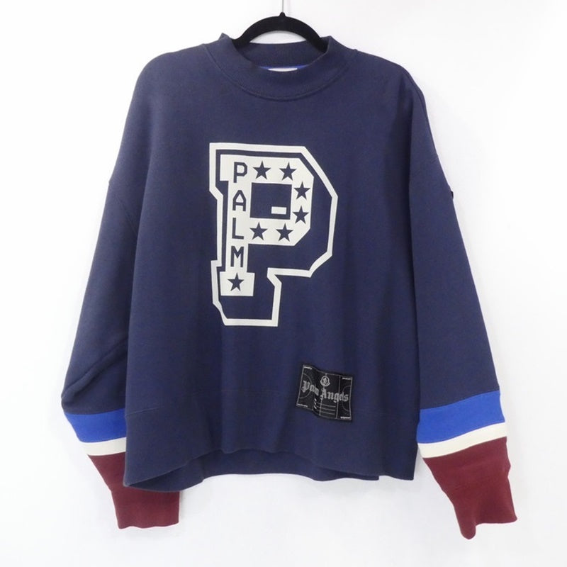 【中古】MONCLER GENIUS | モンクレールジニアス スウェット H209L8G00011 ネイビー サイズ:S