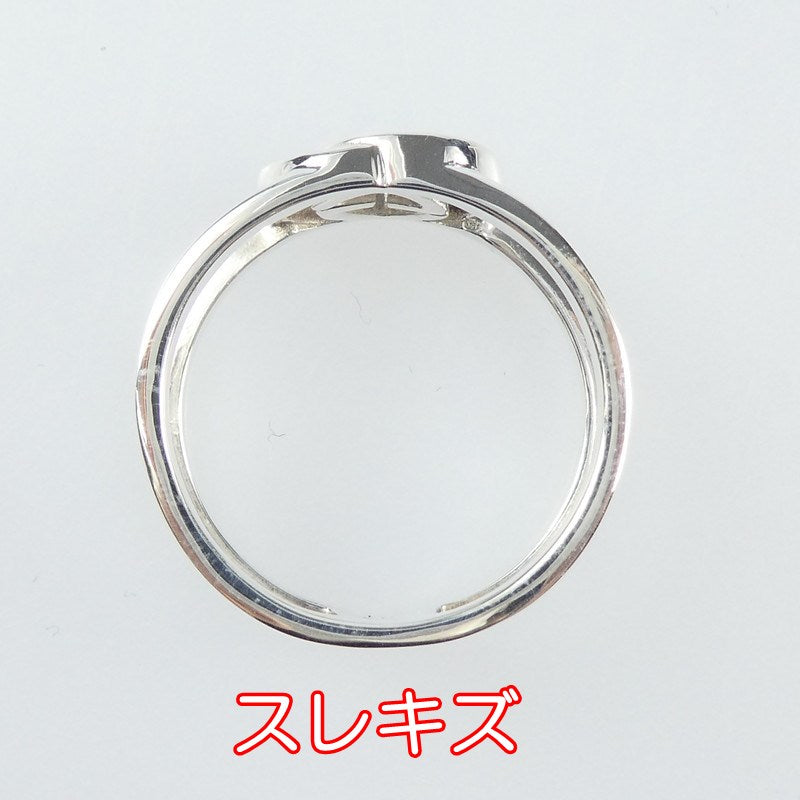 【中古】GUCCI | グッチ インターロッキングGワイドオープンバンド リング・指輪 295716