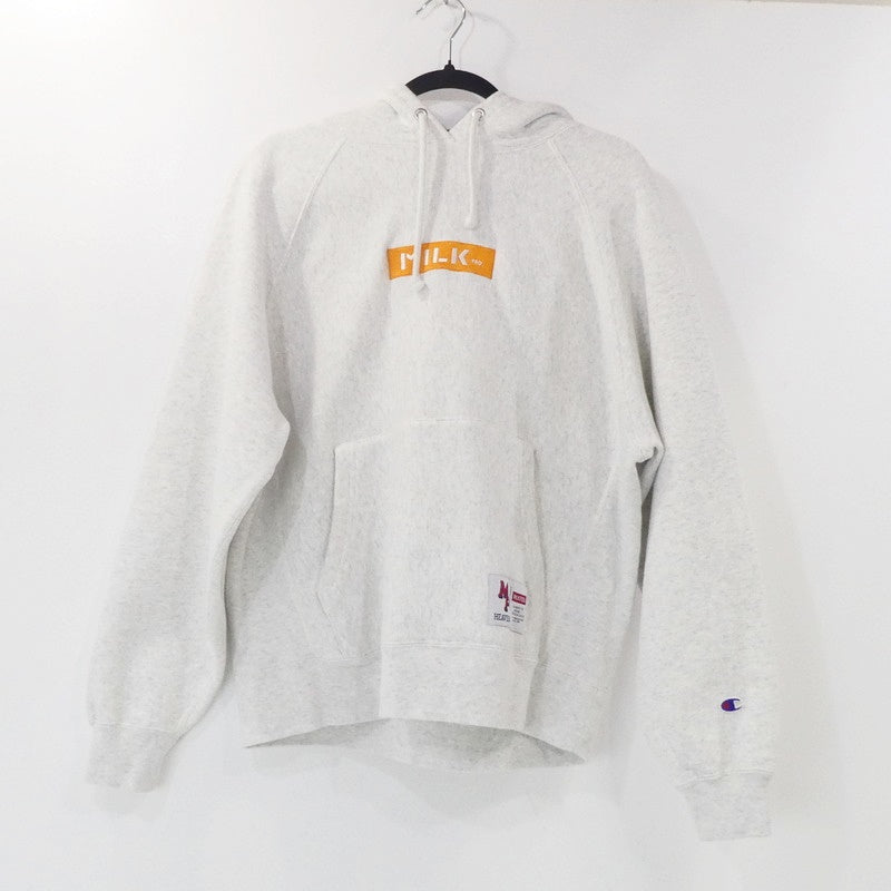 【中古】MILK FED | ミルクフェド SWEAT HOODIE パーカー 103233012021 オートミール サイズ:S