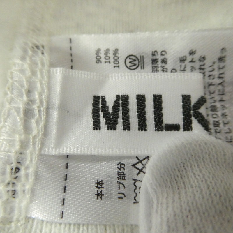 【中古】MILK FED | ミルクフェド SWEAT HOODIE パーカー 103233012021 オートミール サイズ:S