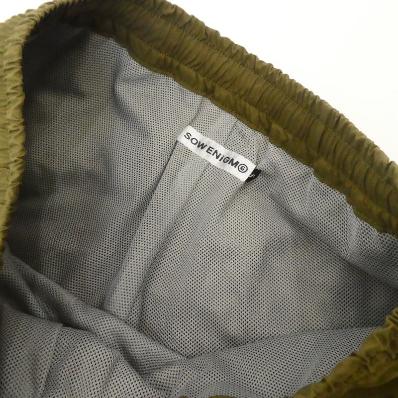 【中古】ENIGMA | エニグマ/イニグマ NYLON PANTS #1 パンツ カーキ サイズ:S