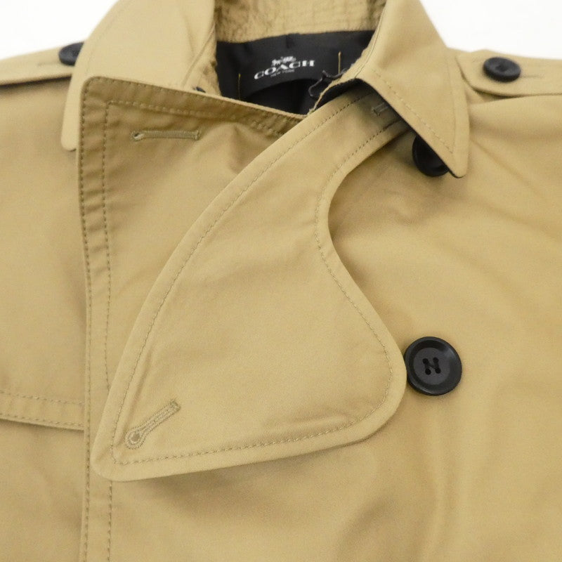 【中古】COACH | コーチ トレンチコート F33778 ベージュ サイズ:XS