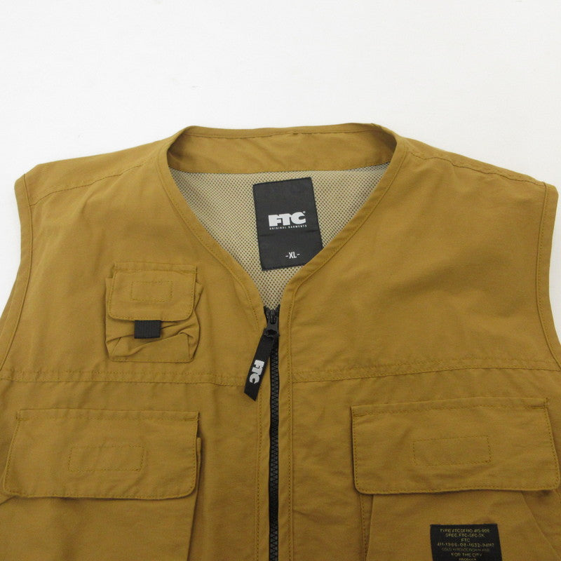 【中古】FTC | エフティーシー TACTICAL FISHING VEST ベスト FTC022SPJ05 サイズ:XL