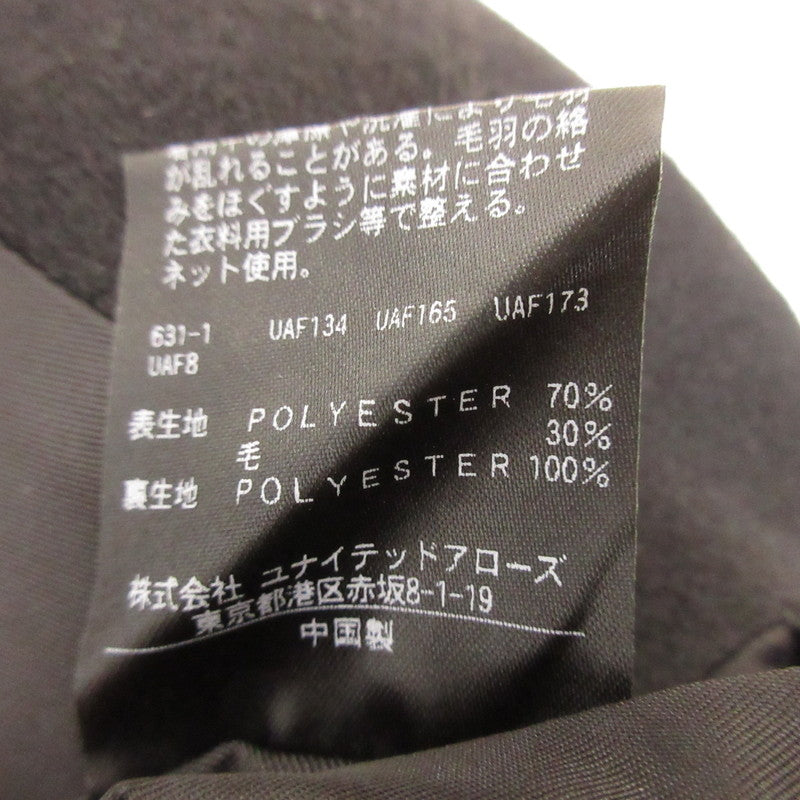【中古】BEAUTY & YOUTH UNITED ARROWS | ビューティーアンドユースユナイテッドアローズ PEメルトンチェスターコート その他アウター 1225-199-0024-0990 ブラック サイズ:XL