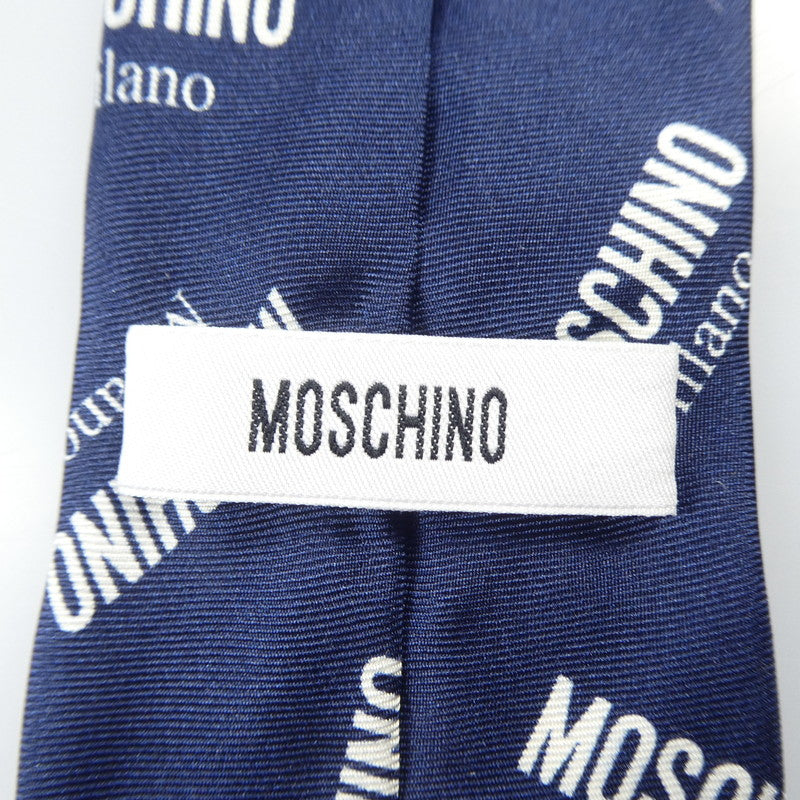 【中古】MOSCHINO | モスキーノ ネクタイ ネイビー