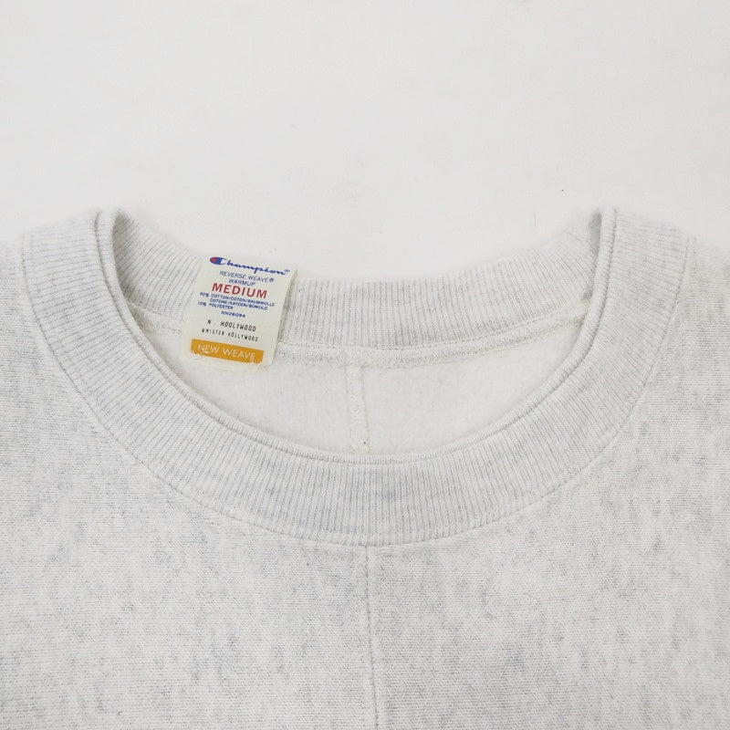 【中古】N.HOOLYWOOD | エヌハリウッド REVERSE WEAVE スウェット C8-Y017 グレー サイズ:M