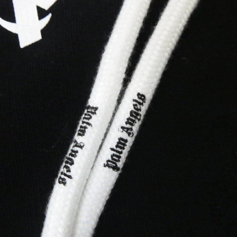 【中古】Palm Angels | パームエンジェルス STAR SPRAYED HOODIE パーカー PMBB058C99FLE007 ブラック サイズ:S