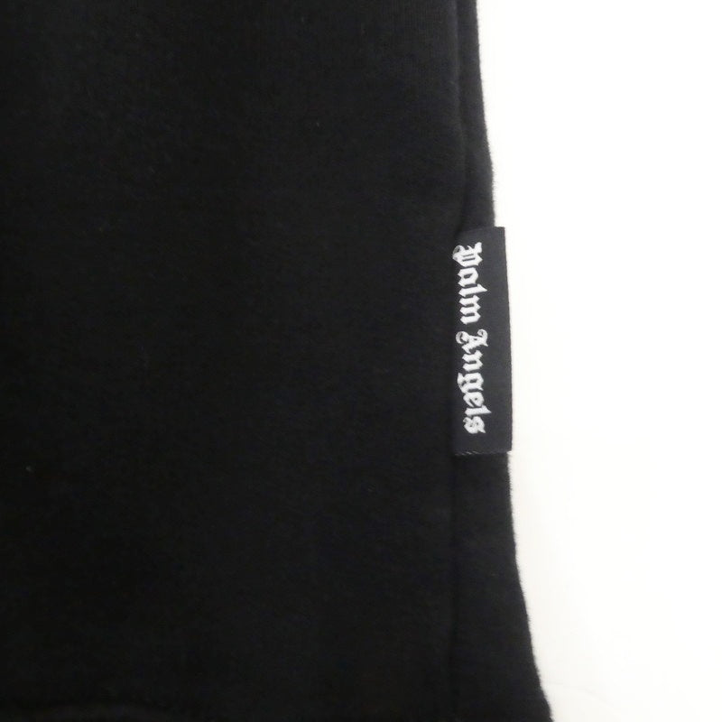 【中古】Palm Angels | パームエンジェルス STAR SPRAYED HOODIE パーカー PMBB058C99FLE007 ブラック サイズ:S