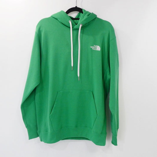 【中古】THE NORTH FACE | ザ・ノースフェイス Square Logo Hoodie パーカー NT12333 グリーン サイズ:L