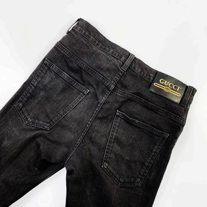 【中古】GUCCI | グッチ デニムパンツ 543712 XDAHN ブラック