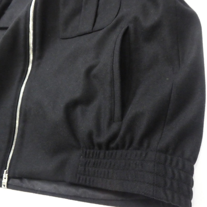 【中古】AMIRI | アミリ WOOL FLANNEL BLOUSON ブルゾン SR3BN0012SMRW005 ブラック サイズ:L