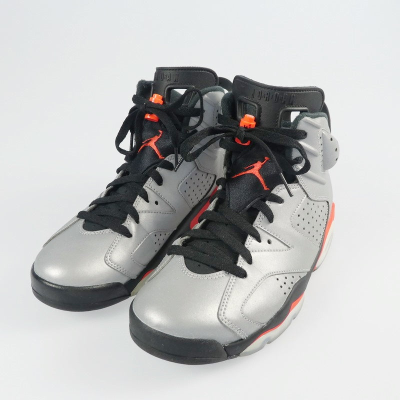 【中古】NIKE | ナイキ JORDAN 6 RETRO REFLECT SILVER スニーカー CI4072-001 26.5cm シルバー