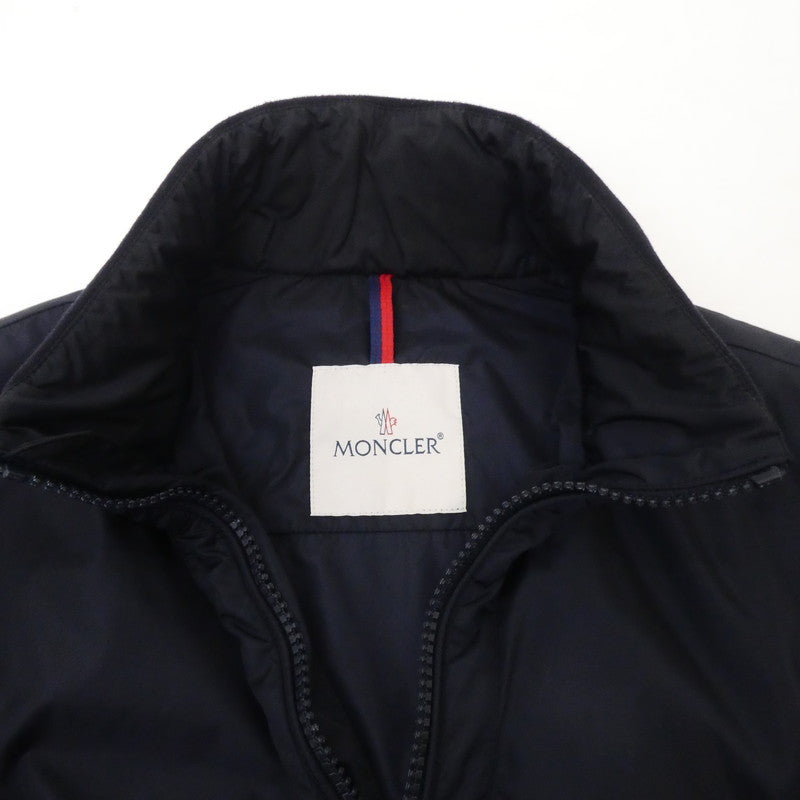 【中古】MONCLER | モンクレール GOULIER GIUBBOTTO ナイロンジャケット 4163905 ネイビー