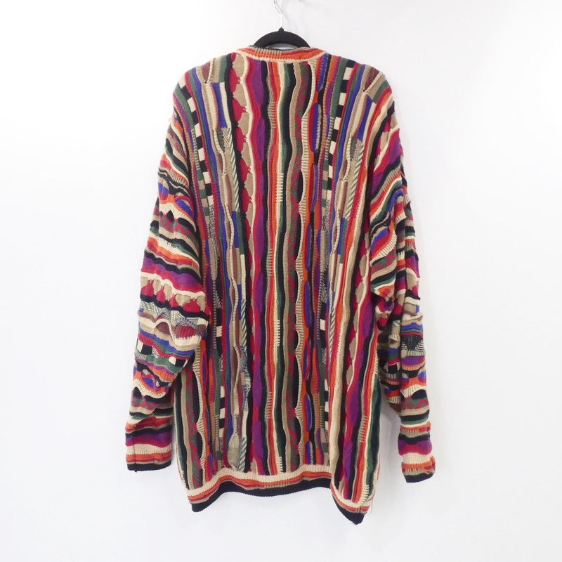 【中古】 3D編み込みニット ニット サイズ:XL