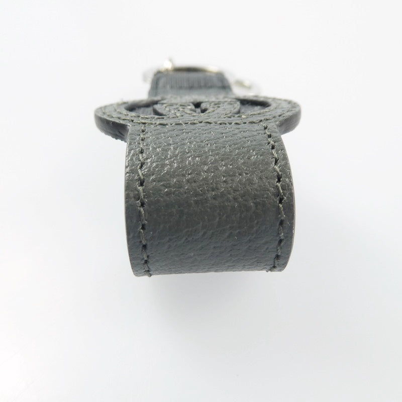 【中古】GUCCI | グッチ カットアウトインターロッキングGキーチェーン キーリング 701432