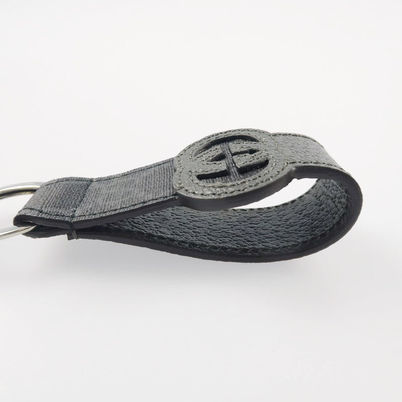 【中古】GUCCI | グッチ カットアウトインターロッキングGキーチェーン キーリング 701432