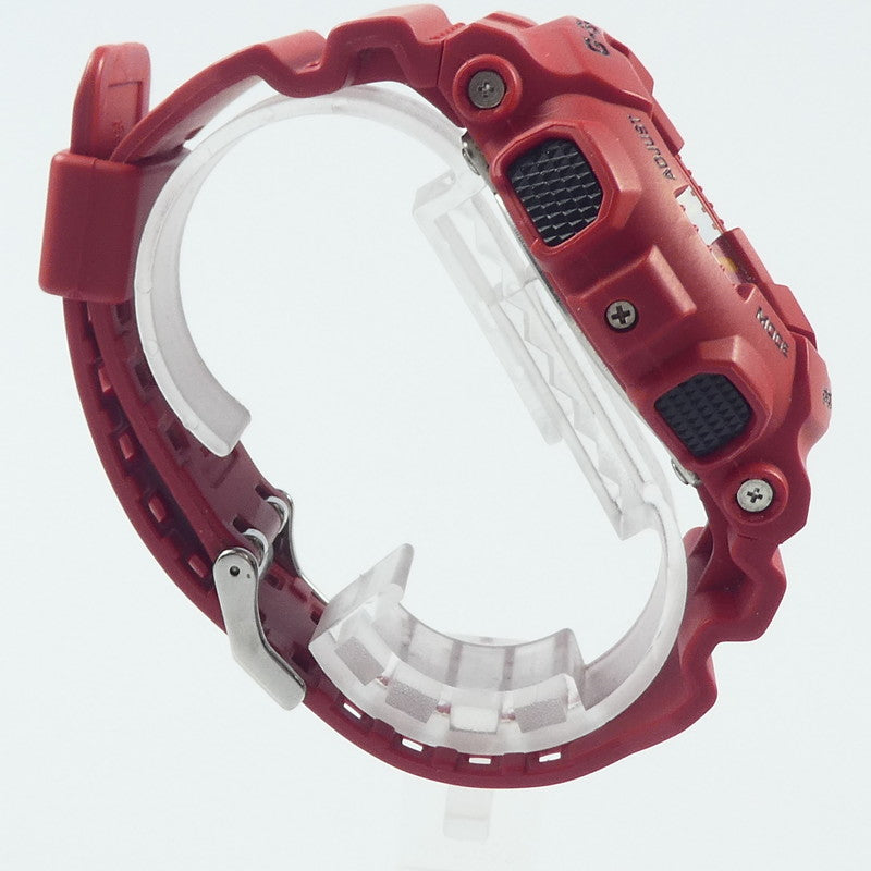 【中古】G-SHOCK | ジーショック Crazy Colors 腕時計 GA-110FC-1A レッド