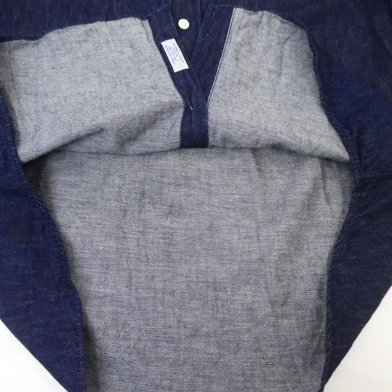 【中古】GYMPHLEX | ジムフレックス B.D. SHIRT L/S 長袖シャツ GY-B0196 SDM サイズ:M
