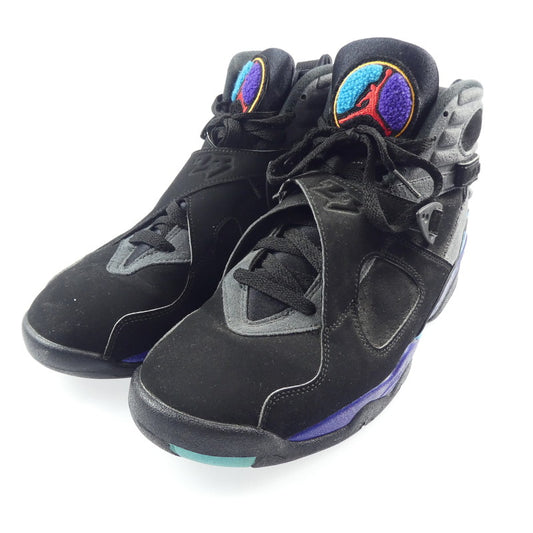 【中古】NIKE | ナイキ AIR JORDAN 8 RETRO スニーカー 305381-025 27.5cm ブラック