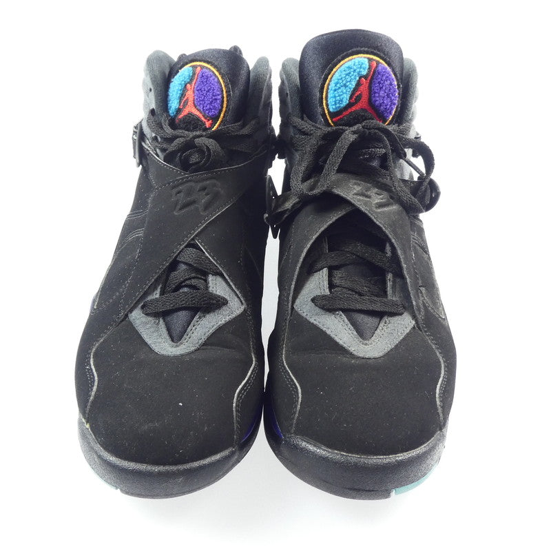 【中古】NIKE | ナイキ AIR JORDAN 8 RETRO スニーカー 305381-025 27.5cm ブラック