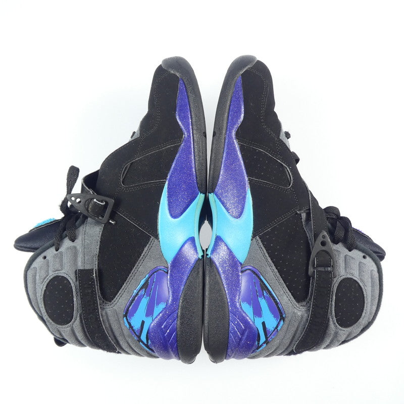 【中古】NIKE | ナイキ AIR JORDAN 8 RETRO スニーカー 305381-025 27.5cm ブラック