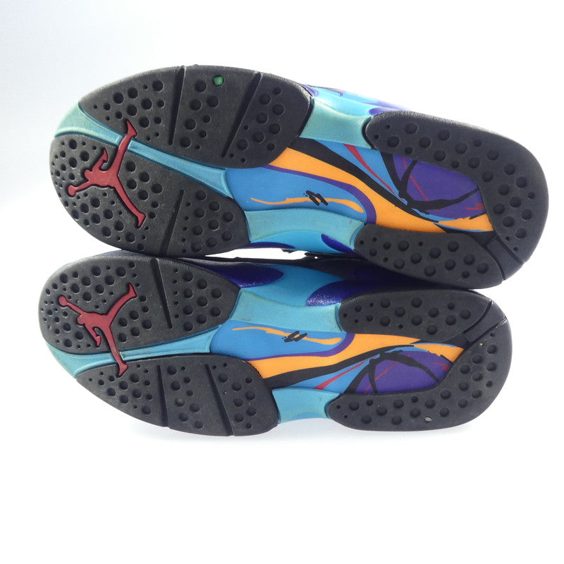 【中古】NIKE | ナイキ AIR JORDAN 8 RETRO スニーカー 305381-025 27.5cm ブラック