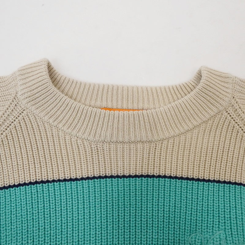 【中古】KEBOZ | ケボズ BORDER KNIT SWEATER ニット サイズ:L