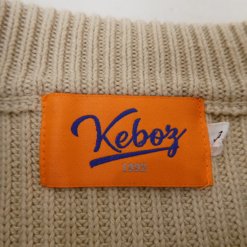 【中古】KEBOZ | ケボズ BORDER KNIT SWEATER ニット サイズ:L