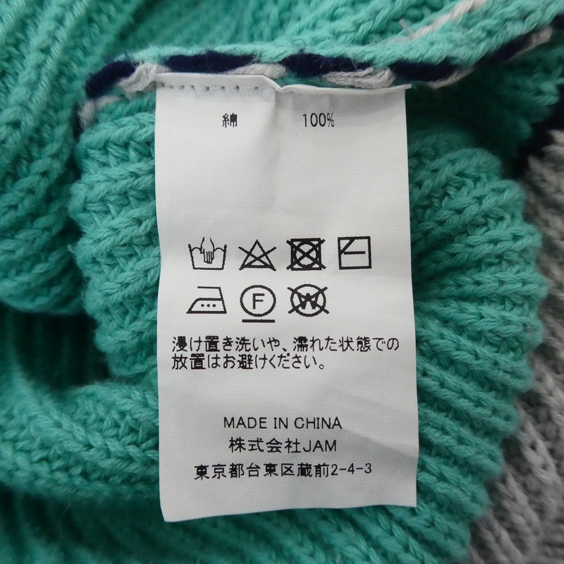 【中古】KEBOZ | ケボズ BORDER KNIT SWEATER ニット サイズ:L