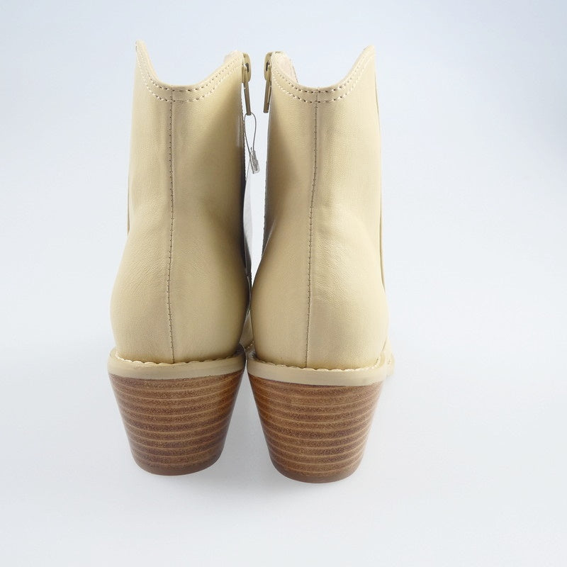 【中古】Lily Brown | リリーブラウン ウエスタンショートブーツ ブーツ LWGS241336 M ベージュ サイズ:M