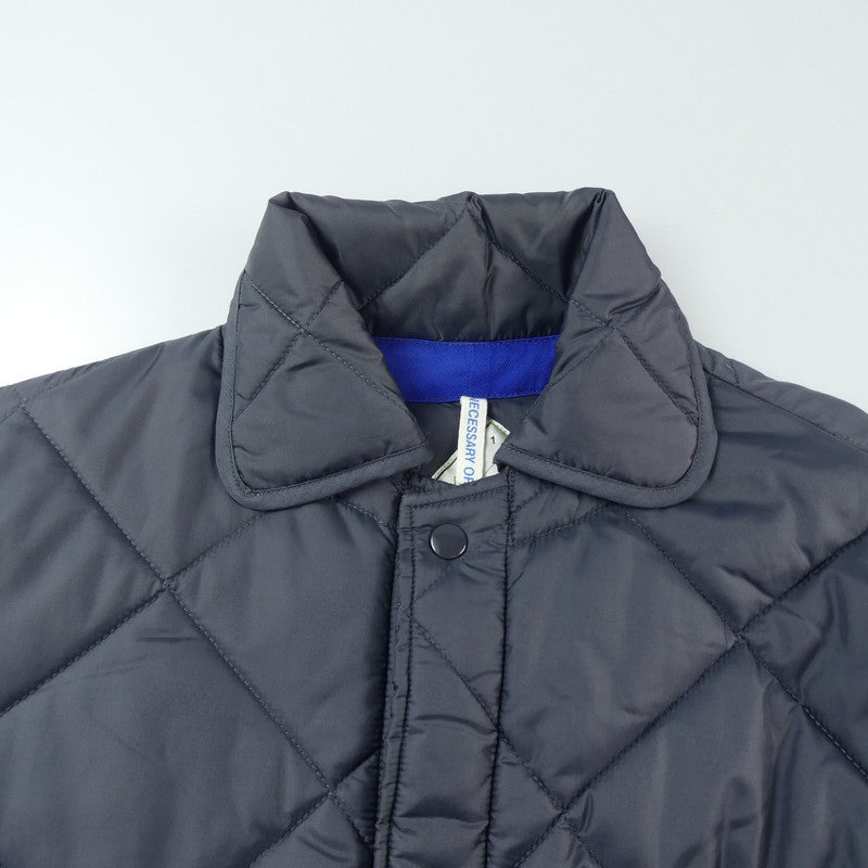 【中古】NECESSARY or UNNECESSARY | ネセサリーオアアンネセサリー その他アウター ネイビー サイズ:3