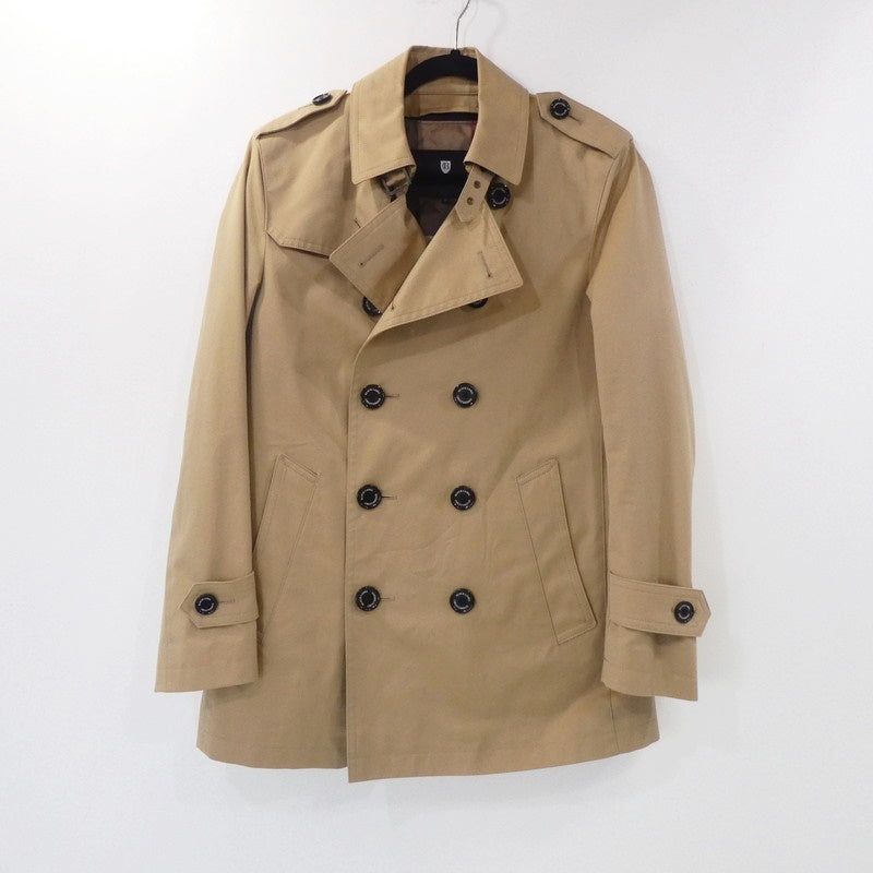 【中古】BLACK LABEL CRESTBRIDGE | ブラックレーベルクレストブリッジ トレンチコート 51F05-304-44 ブラウン サイズ:M
