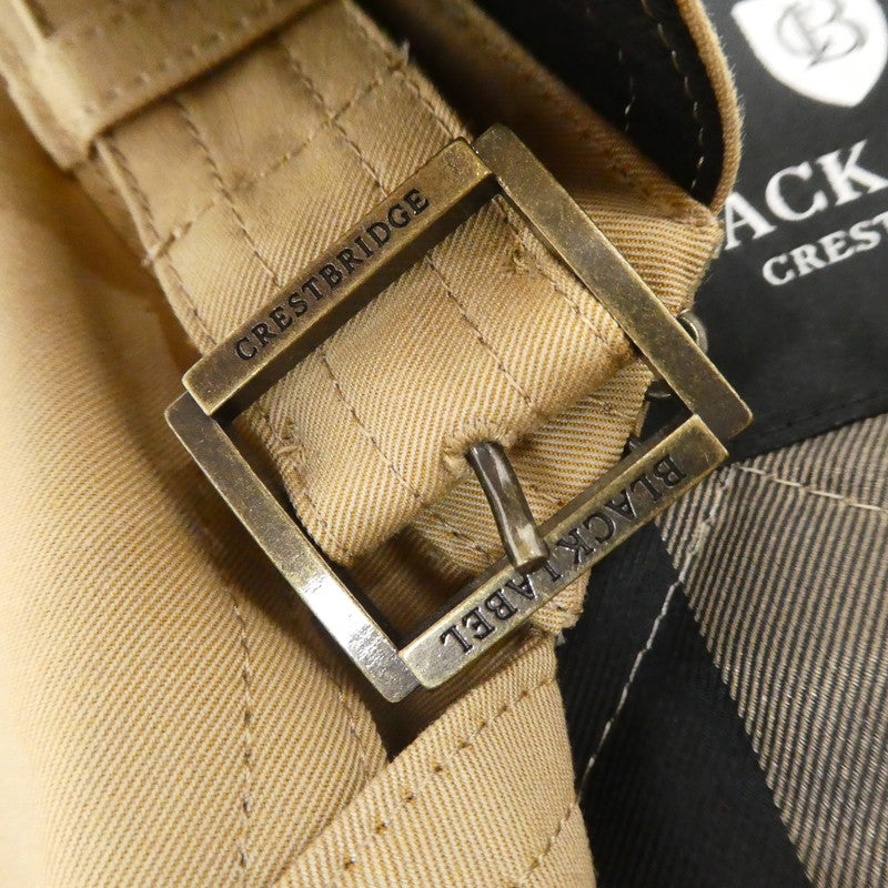【中古】BLACK LABEL CRESTBRIDGE | ブラックレーベルクレストブリッジ トレンチコート 51F05-304-44 ブラウン サイズ:M