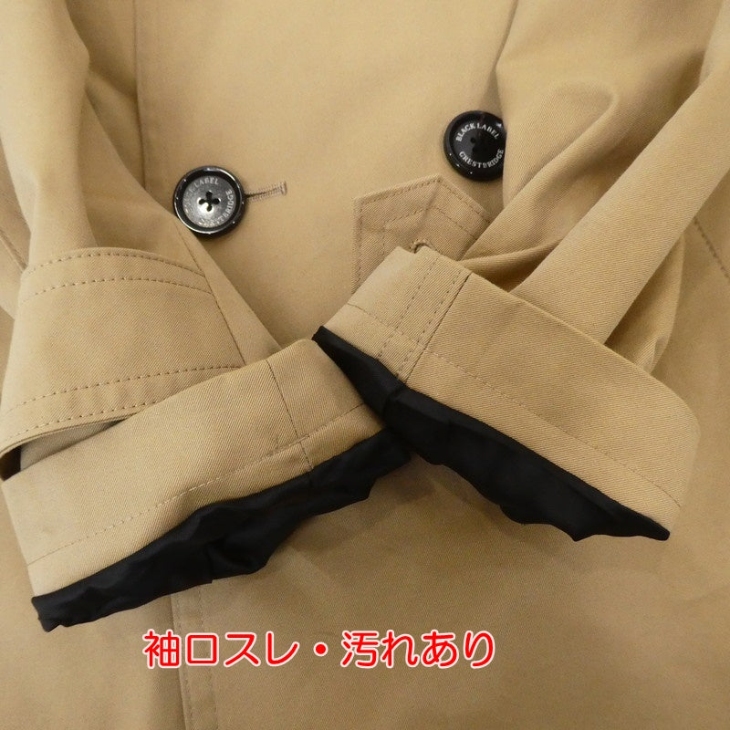 【中古】BLACK LABEL CRESTBRIDGE | ブラックレーベルクレストブリッジ トレンチコート 51F05-304-44 ブラウン サイズ:M