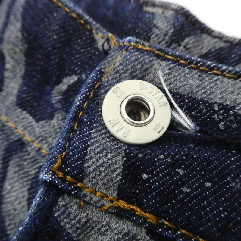 【中古】G-STAR | ジースター JANEH ULTRA HIGH MOM ANKLE JEANS デニムパンツ D16083 C472 インディゴ