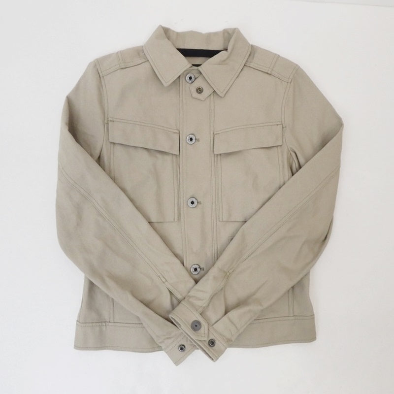 【中古】G-STAR | ジースター SHORT BIKER JACKET その他アウター D18988 ベージュ サイズ:XS