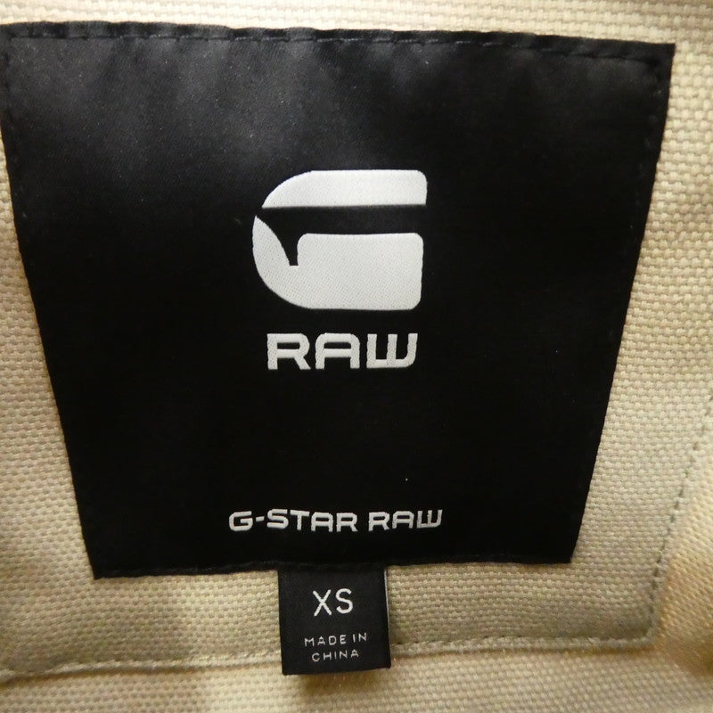 【中古】G-STAR | ジースター SHORT BIKER JACKET その他アウター D18988 ベージュ サイズ:XS