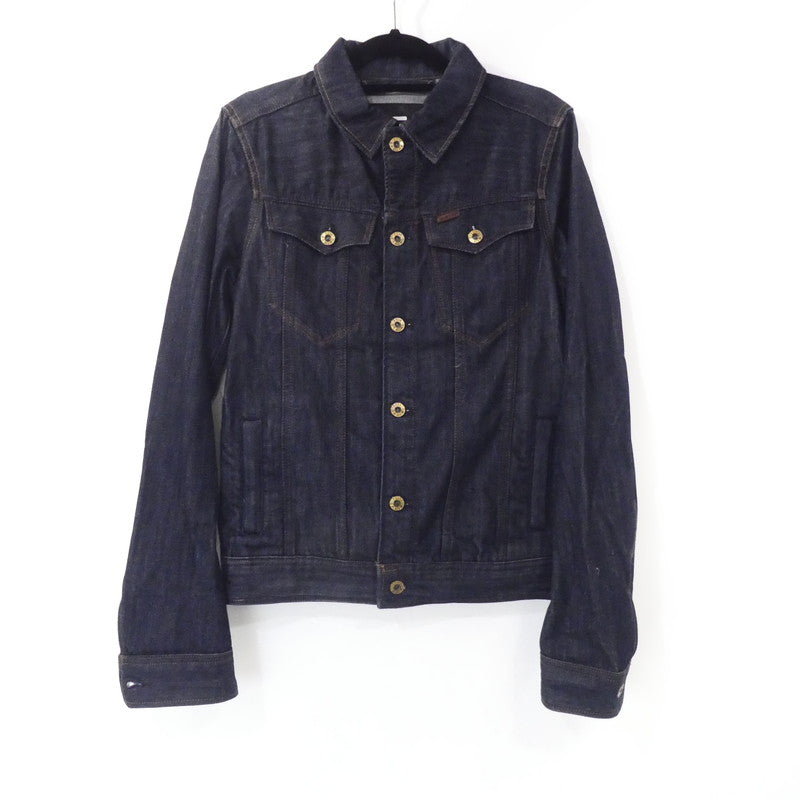 【中古】G-STAR | ジースター 3301 DECONSTRUCTED 3D SLIM JACKET デニム D02027 インディゴ サイズ:XXS