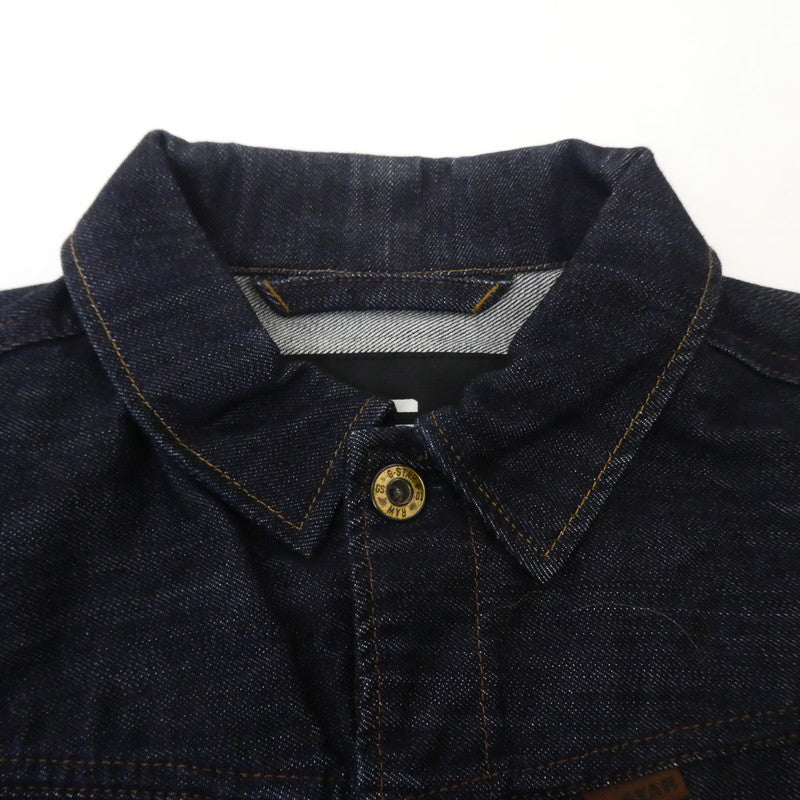 【中古】G-STAR | ジースター 3301 DECONSTRUCTED 3D SLIM JACKET デニム D02027 インディゴ サイズ:XXS