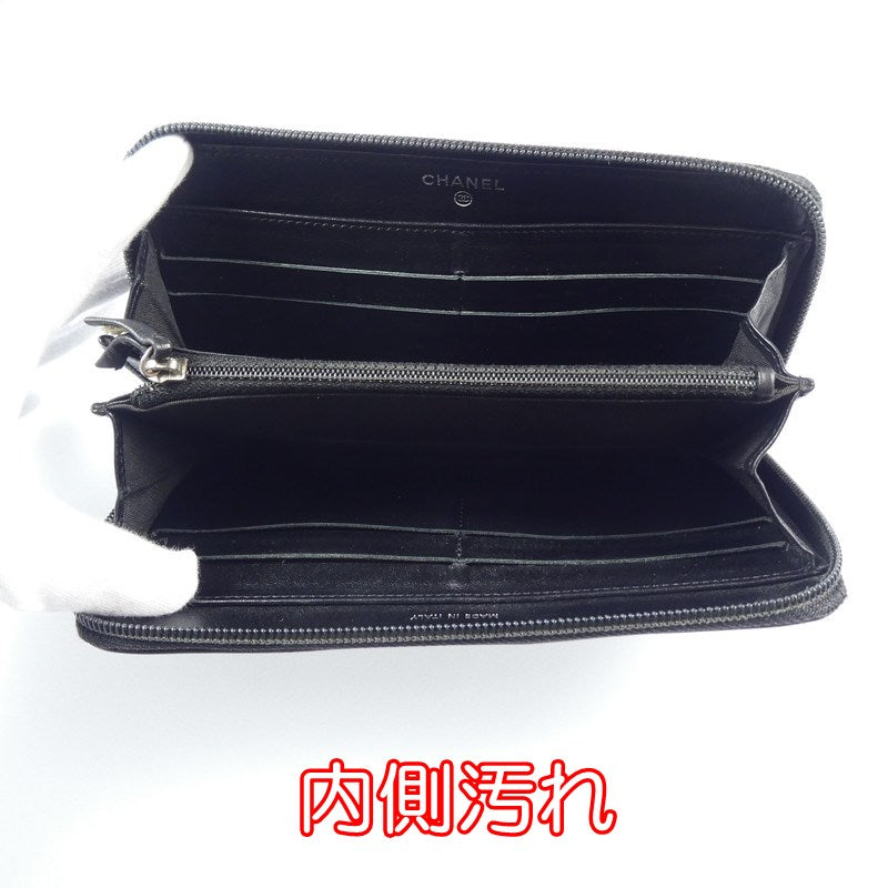【中古】CHANEL | シャネル デカココマーク 長財布 A50071