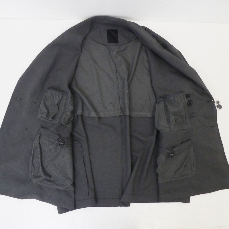 【中古】DAIWA PIER39 | ダイワピア TECH DOUBLE-BREASTED JACKET その他アウター BJ-53023 グレー サイズ:L