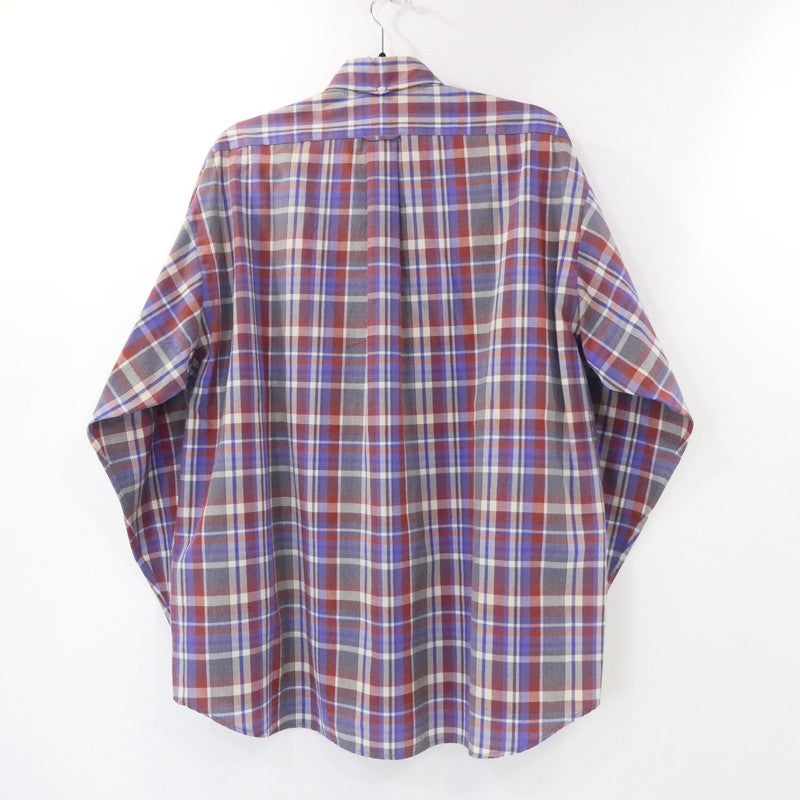 【中古】THE NORTH FACE | ザ・ノースフェイス L/S MADRAS SHIRT 長袖シャツ NR12431 サイズ:M