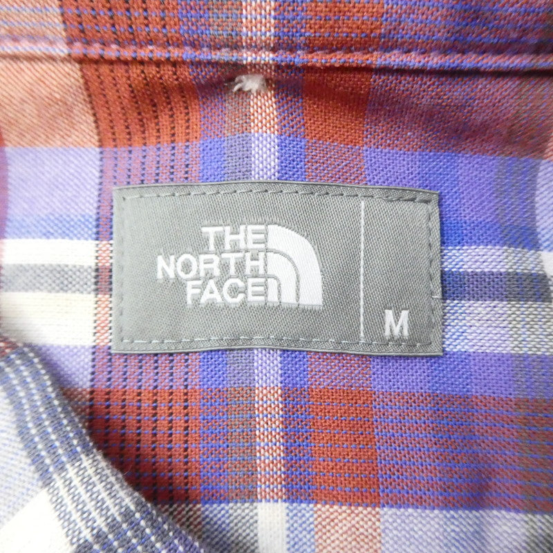 【中古】THE NORTH FACE | ザ・ノースフェイス L/S MADRAS SHIRT 長袖シャツ NR12431 サイズ:M