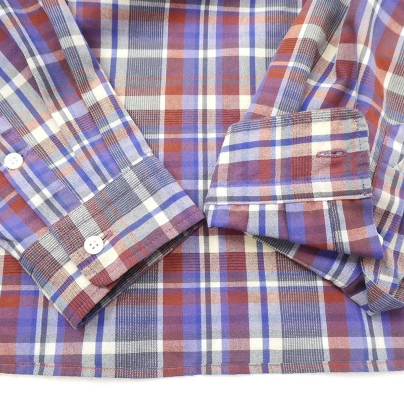 【中古】THE NORTH FACE | ザ・ノースフェイス L/S MADRAS SHIRT 長袖シャツ NR12431 サイズ:M