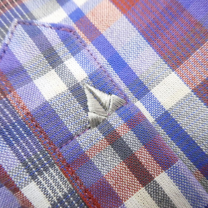 【中古】THE NORTH FACE | ザ・ノースフェイス L/S MADRAS SHIRT 長袖シャツ NR12431 サイズ:M
