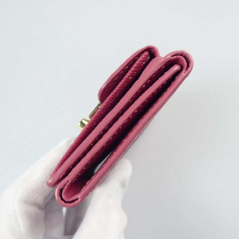 【中古】agnes b. | アニエスベー aurore 長財布 NW03-03 ピンク