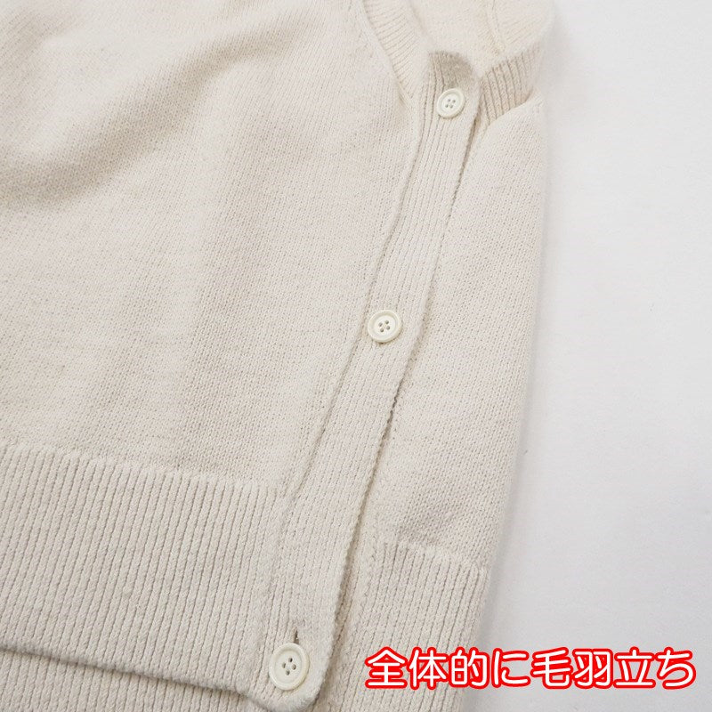 【中古】YOKE | ヨーク COTTON CREWNECK VEST ベスト YK22SS0351S アイボリー サイズ:3