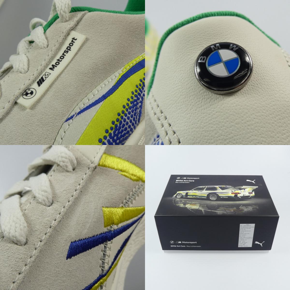 【中古】PUMA | プーマ BMW M Motorsport Suede Lichtenstein スニーカー 308186-02 27.0cm ホワイト